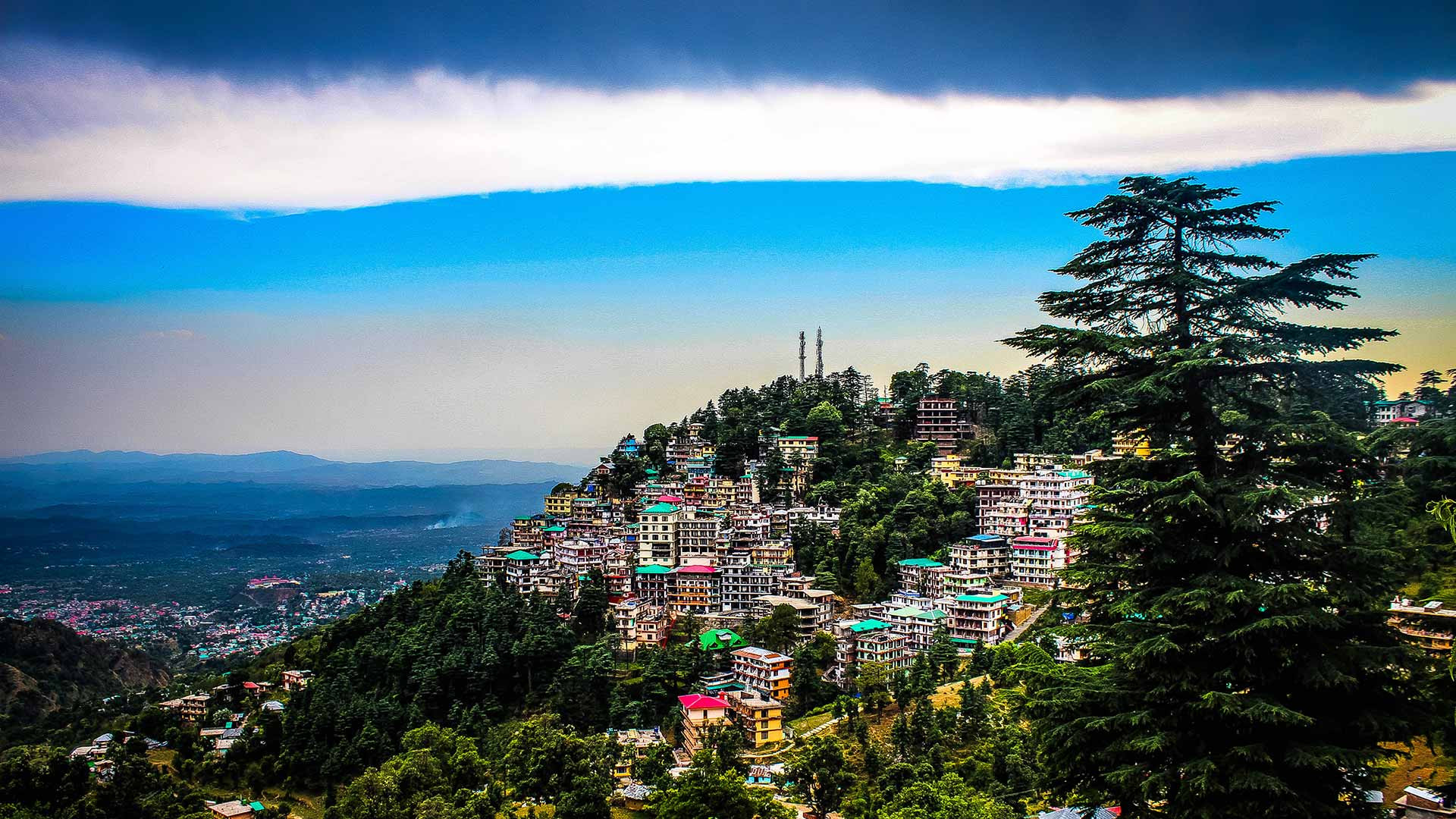 mcleodganj tourist hill station