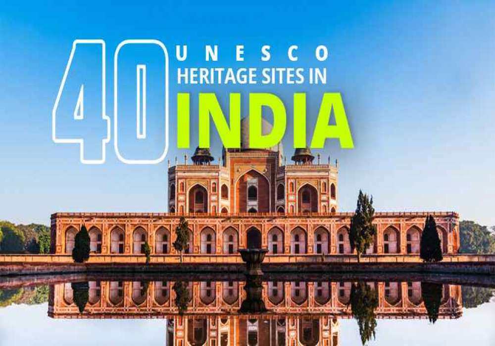 40 UNESCO World Heritage Sites in India