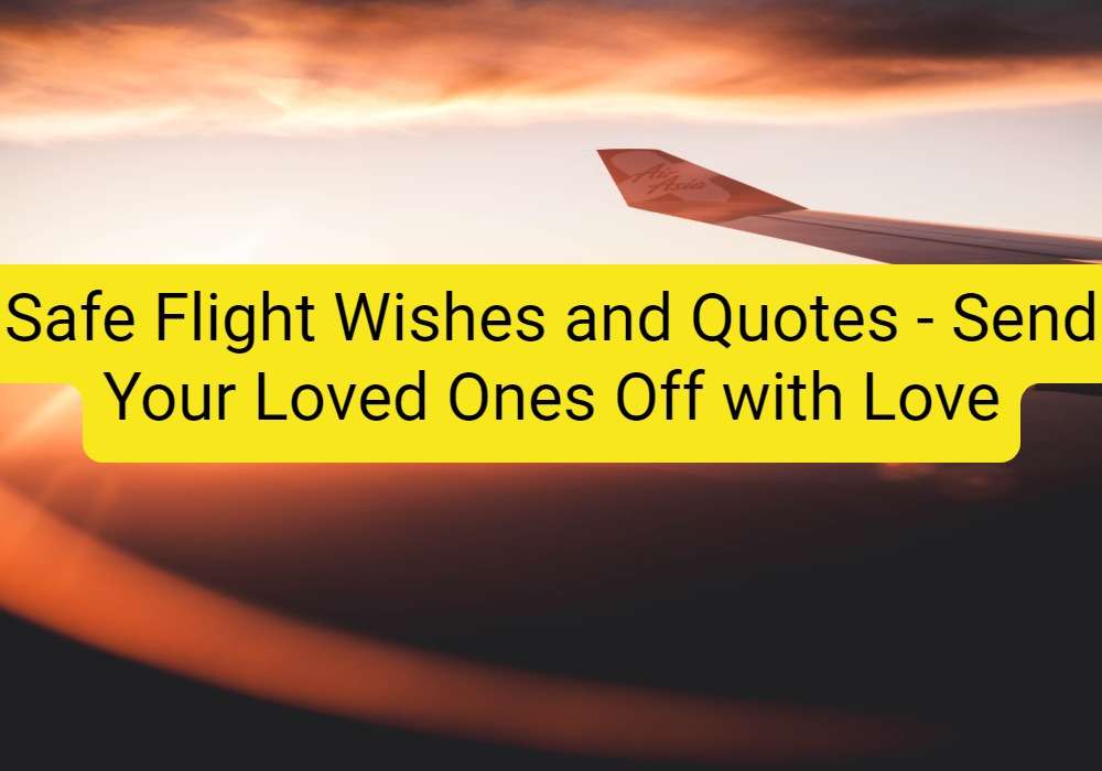 Safe Flight Wishes