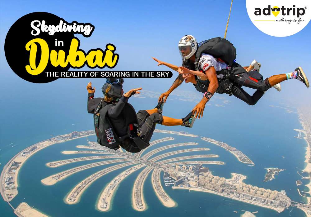 Skydiving places In Dubai